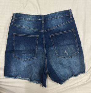 Women's High-Waisted Denim Shorts