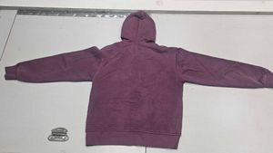 Kids' purple zip-up hoodie