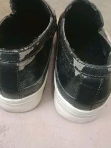 Black Shining Casual Shoes (40)
