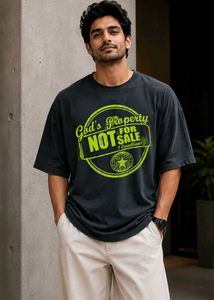 Graphic T-Shirt - "God's Property NOT FOR SALE"
