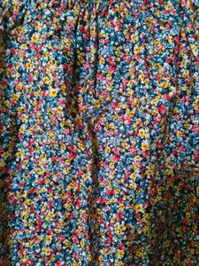 Floral Tiered Maxi Skirt