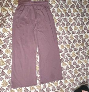 Mauve Wide Leg Lounge Pants