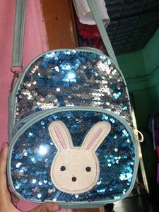 Cute Sequin Bunny Backpack