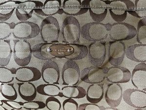 Coach Monogram Shoulder Bag