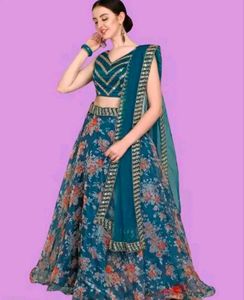 Beautiful Floral Lehenga Choli