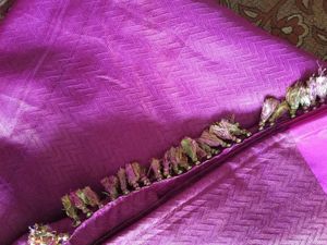 Vibrant Pink Silk Saree
