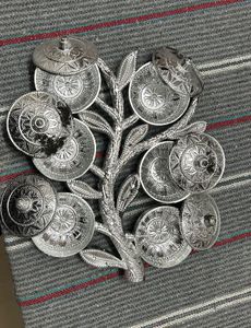 Decorative Silver Tree Showpiece