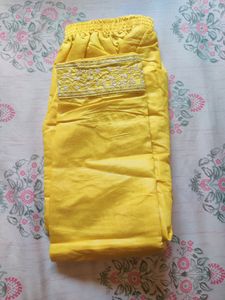 Pure Chanderi Heavy Embroidered Kurts Set