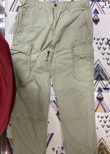 Stylish Beige Cargo Pants