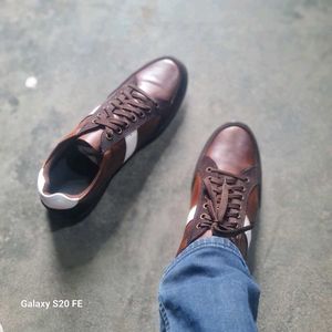 Leather Sneaker For Men's