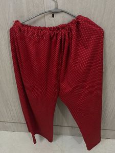 Red Polka Dot Palazzos
