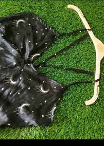 PREMIUM❤️‍🔥 SATIN⭐ STARRY JUMPSUIT/Goth