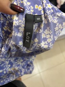 Flowy Floral Midi Skirt