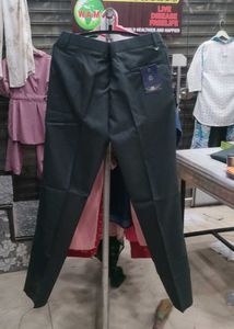 Men's Black Formal Trousers