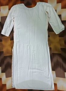 ▫️Off-white Printed Kurti▫️