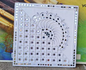 royal color lippan/ mirror art work