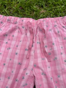 Jockey Pink Plaid Pajama Pants