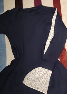 Navy Blue long top