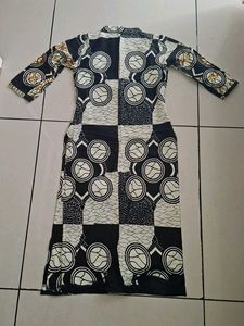 Unique African Print Dress