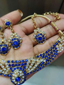 Y2k gold plated necklace ✨💙