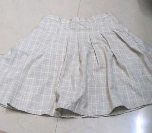 Shoujo Pleated Plaid Mini Skirt