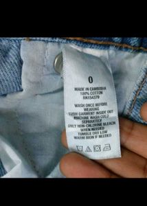 Light Wash Ripped Jeans