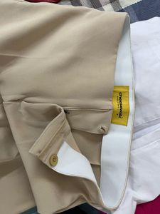 Stylish Beige Flare Pants