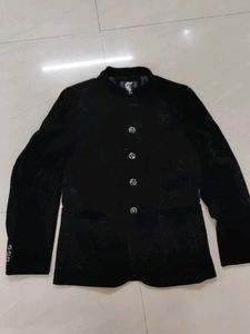 on festival  season black velvet jacket 🧥