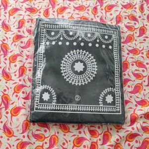 varali print Stylish Black Tote Bag
