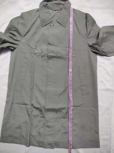 Classic Imported Trench Coat (Olive)