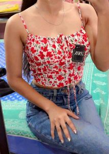 Floral Print Cami Top