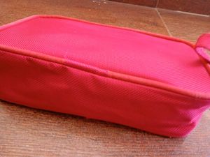 Vibrant Red Karnival Pouch Bag