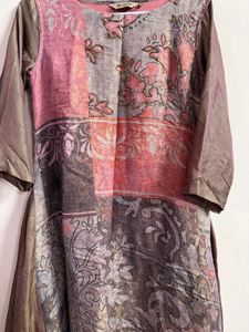 Elegant Patchwork Kurta Set