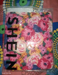 Vibrant Floral Puff Sleeve Top