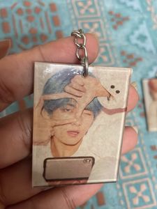 K-Pop BTS Photocards Keychain Set