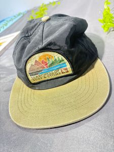 Black &amp; Tan Snapback Hat