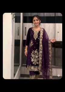 Elegant georgette suit