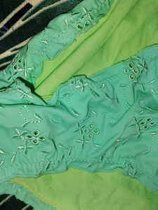 Cute Green Bikini Top