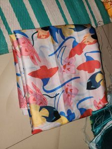 Vibrant Floral Print Dupatta
