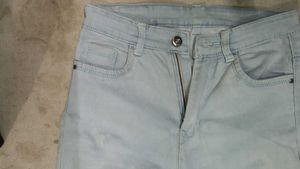 Light Wash Wide Leg Jeans
