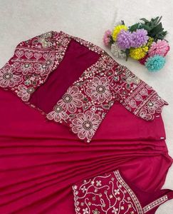 New Designer  ready to Wear Saree with Jacket blou