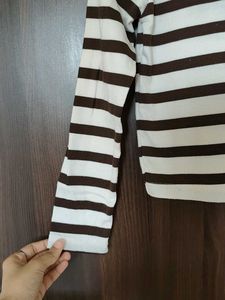 Striped Long Sleeve Top