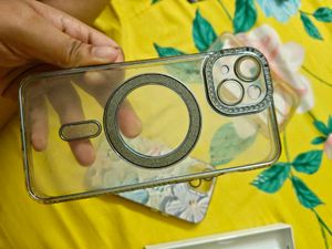 iPhone Case 16 pro with Bling Camera Ring