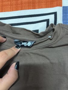 Brown Cropped T-Shirt
