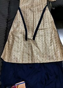 Embroidered Jacket style long kurta