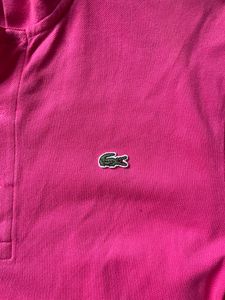 Pink Lacoste Polo Shirt