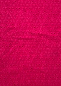 Vibrant Pink Embroidered Blouse