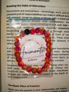 Handcrafted crystal glass beads bracelets