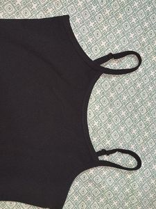 Classic Black Spaghetti Strap Dress