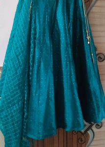 Lahnga With Long Kurti